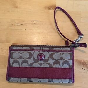 Coach Wristlet